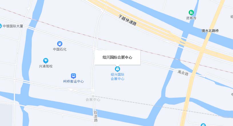 绍兴家博会交通路线地图